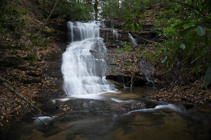Upper Wilks Creek Falls - Georgia Waterfalls